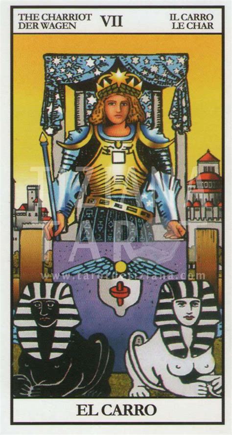 el carro tarot tiziana|Los Significados de las Cartas del Tarot